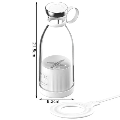 portable natural juice blender white measurements